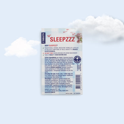 SLEEPZZZ 7 NIGHTS® 5-week pack