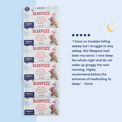 SLEEPZZZ 7 NIGHTS® 1 Pack 7 tablets