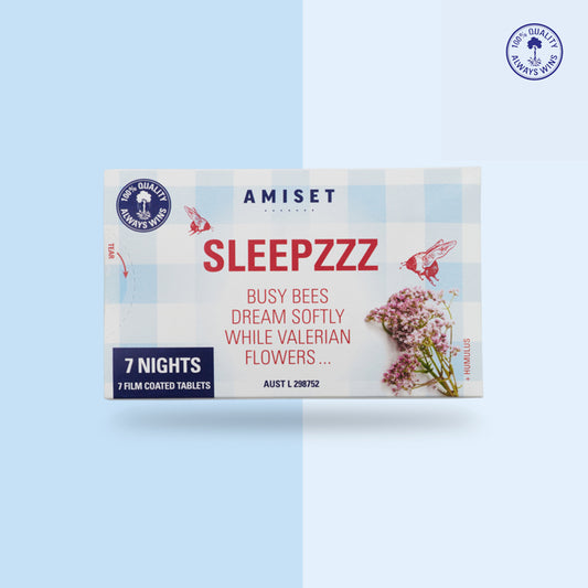 SLEEPZZZ 7 NIGHTS 1PK (1 blisterverpakking met 7 tabletten) - helpt milde angst te verlichten om een ​​goede nachtrust te bevorderen