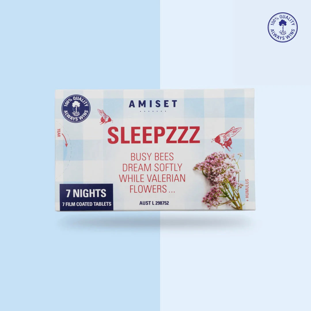 SLEEPZZZ 7 NIGHTS® 2 Pack: Tablets for mild anxiety relief to sleep